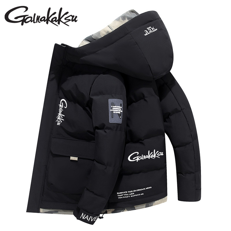 Outdoor Sport Jacket - Veste de pêche à capuche épaisse