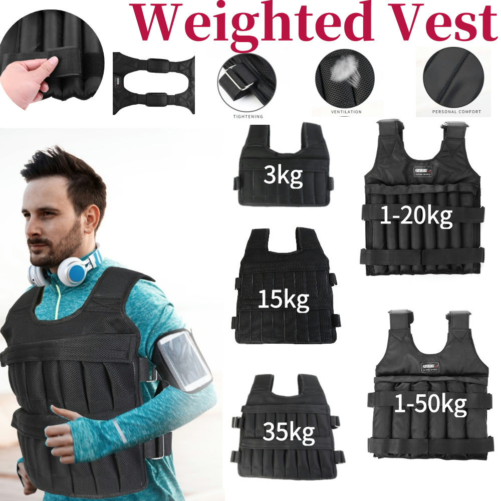 Outdoor Sport Jacket - Gilet de musculation réglable 3/15/35 kg