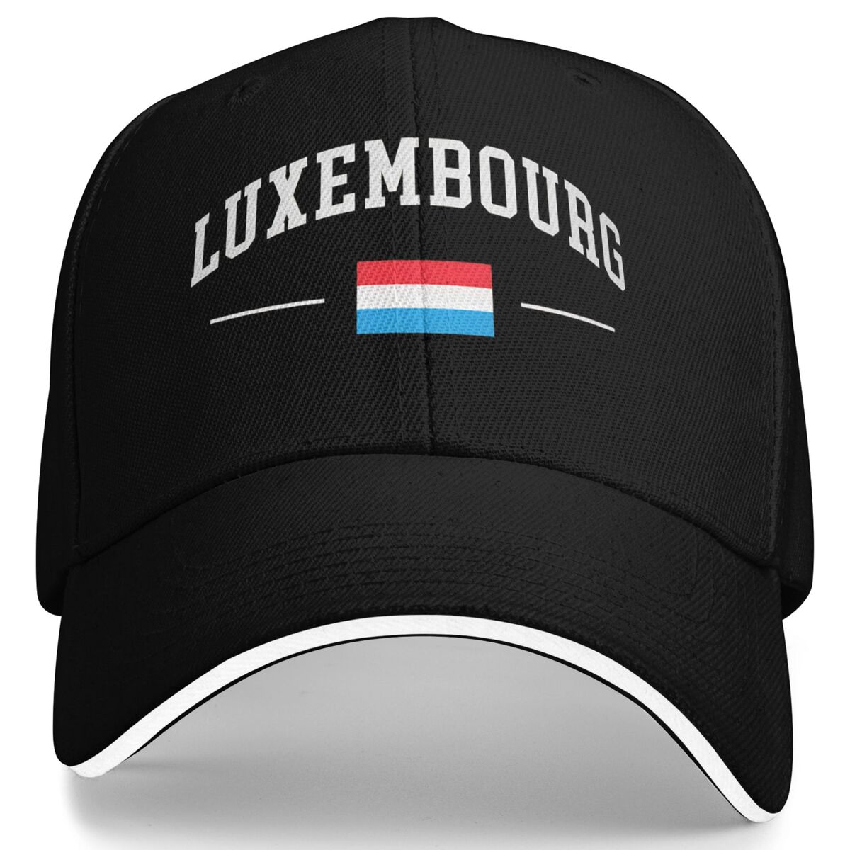 Outdoor Sport Luxembourg - Casquette de baseball décontractée drapeau Luxembourg,