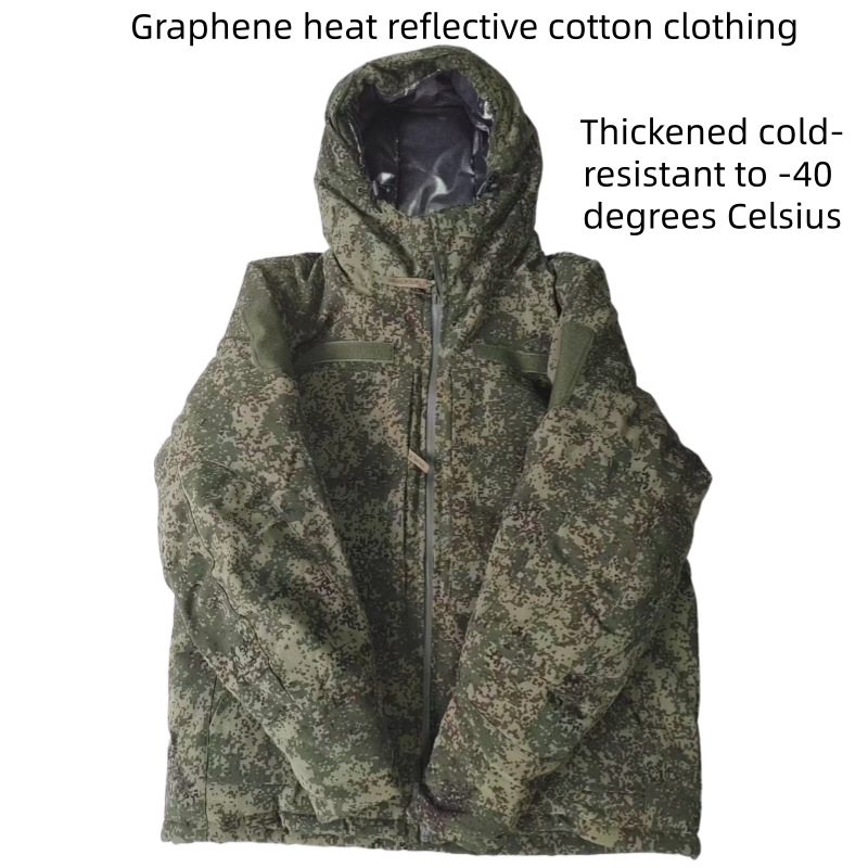Outdoor Sport Jacket - Veste tactique russe en coton, coupe-vent,