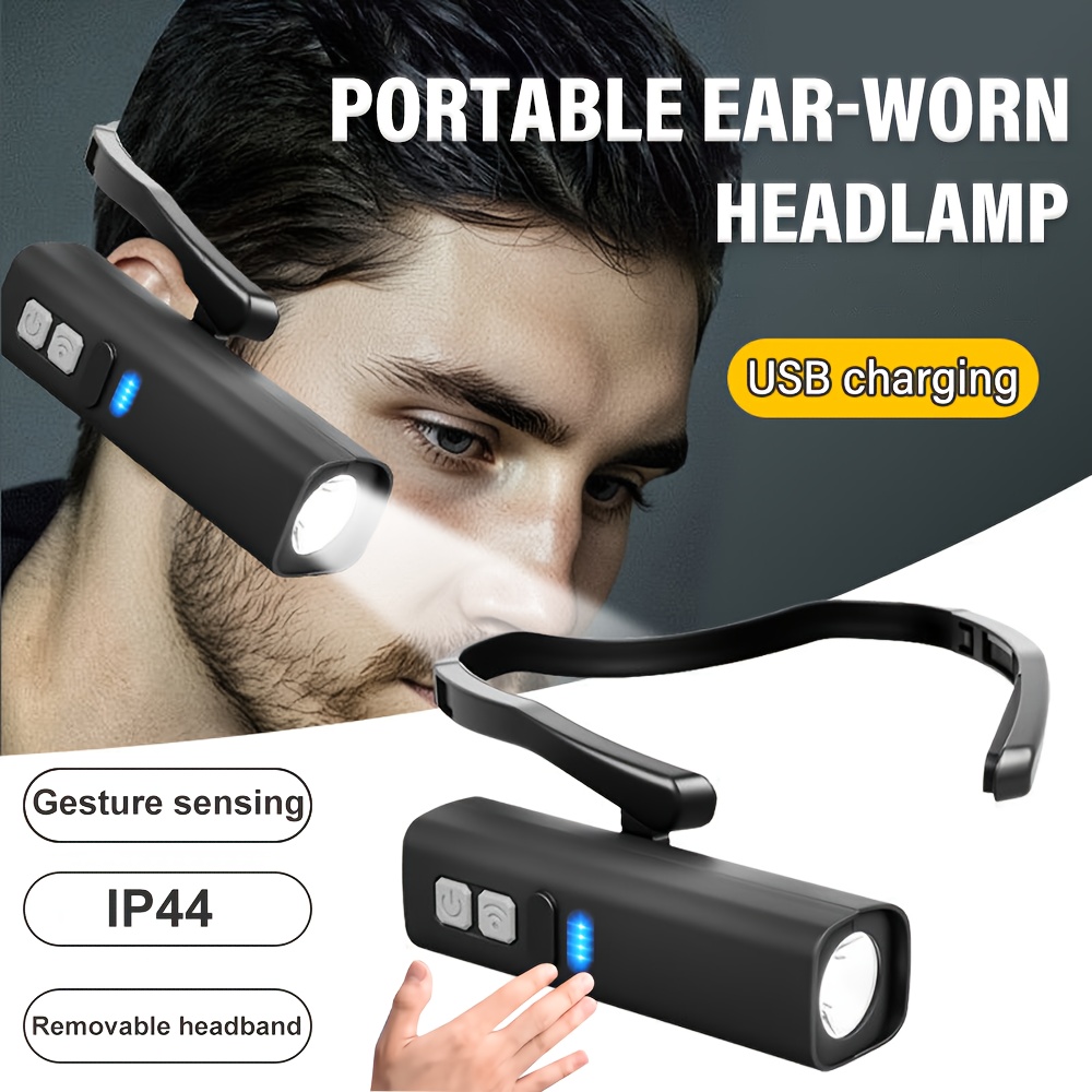 Outdoor Sport Activity - Lampe frontale à clip d'oreille 2025