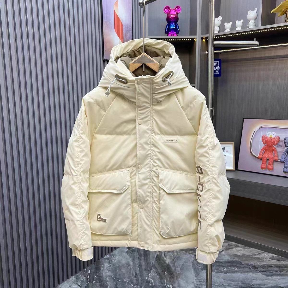 Doudoune courte à capuche coup - Outdoor Sport Jacket avis et prix