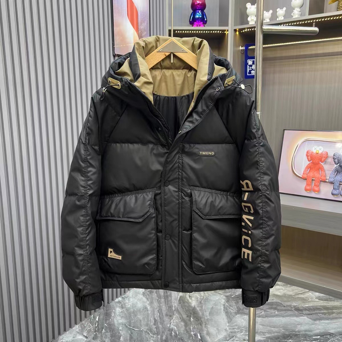 Doudoune courte à capuche coup - Outdoor Sport Jacket avis et prix